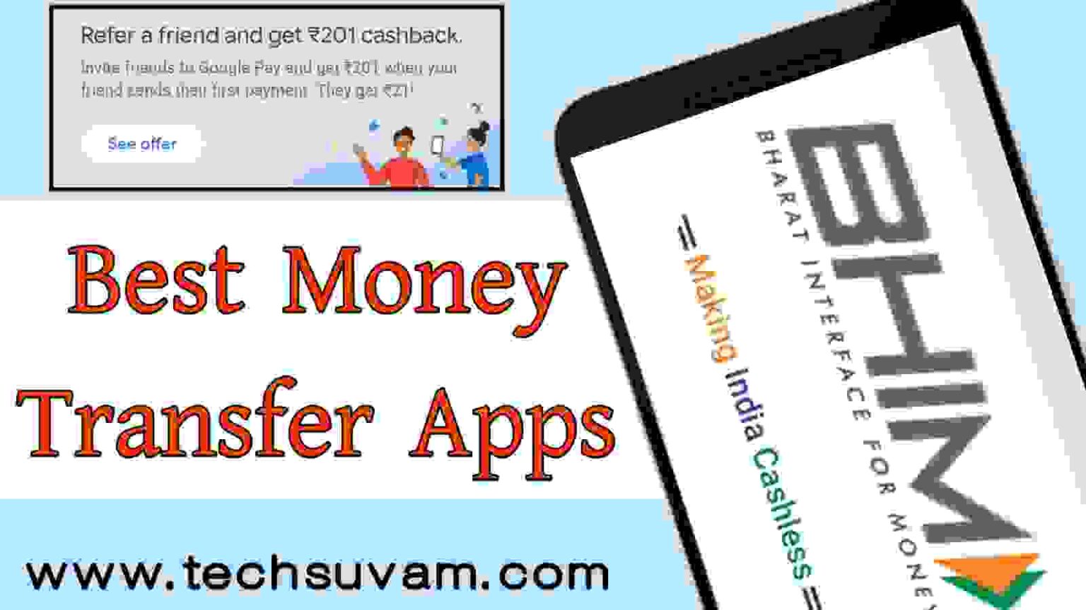 10 Best Money Transfer Apps in India 2024 [UPI Apps To Send Money