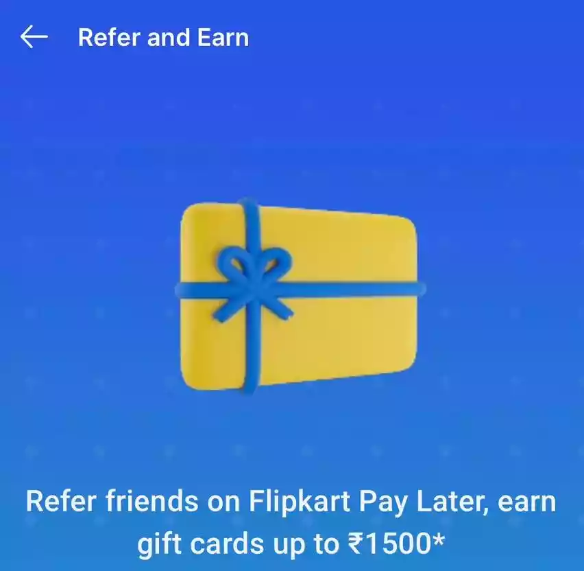 Best Refer and Earn Apps Flipkart Pay Later