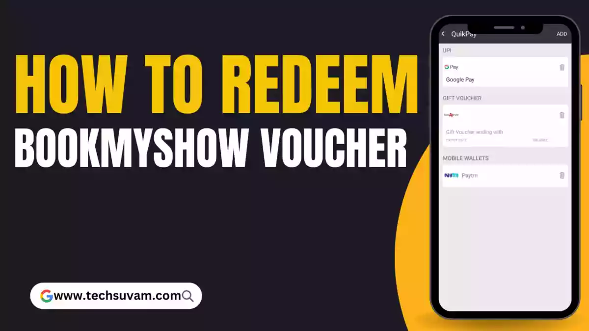 How To Redeem BookMyShow Voucher